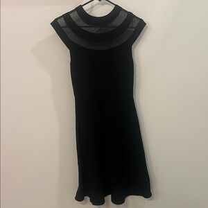 Black Eliza J knit dress